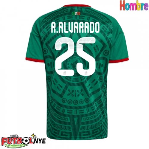 Camiseta México Roberto Alvarado #25 Primera Equipación Mundial 2026 manga corta